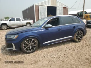2022 Audi SQ7 Premium Plus z VIN WA1AWBF73ND010793, wystawiony jako Copart lot #53046083 z przebiegiem 12 925 mil mil oraz . Historia ofert i sprzedaży dostępna na DreamBid. Obrazek 1.