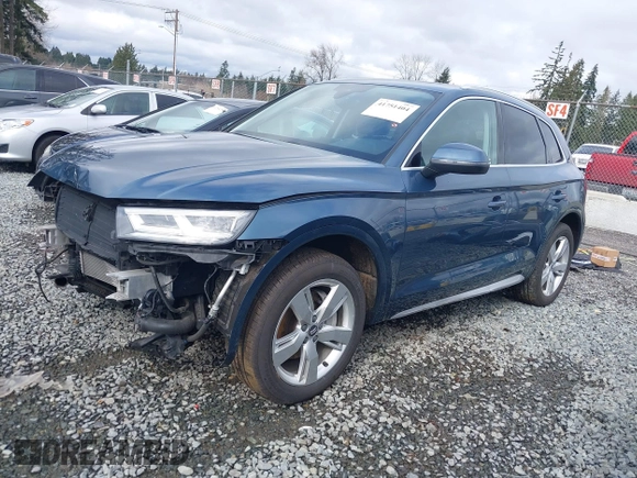 2018 Audi Q5 Premium Plus z VIN WA1BNAFY7J2010375, wystawiony jako IAAI lot #41751404 z przebiegiem 69 417 mil mil oraz . Historia ofert i sprzedaży dostępna na DreamBid. Obrazek 2.