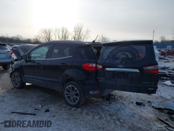 2019 Ford EcoSport Titanium with VIN MAJ3S2KE8KC288501, listed as a IAAI auction lot 41394372 with 87,476 mi miles and . Bid and sale history available at DreamBid. Image 3.