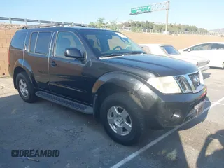 2008 Nissan Pathfinder S with VIN 5N1AR18U18C632115, listed as a IAAI auction lot 41979099 with 126,915 mi miles. Bid and sale history available at carsss.com. Image 1.