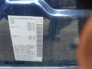 2024 Nissan Altima 2.5 SR with VIN 1N4BL4CV4RN424513, listed as a IAAI auction lot 41722059 with 11,020 mi miles. Bid and sale history available at carsss.com. Image 9.