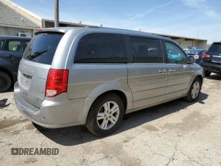 2013 Dodge Grand Caravan Crew with VIN 2C4RDGDG4DR726502, listed as a Copart auction lot 53258075 with 132,903 mi miles and Salvage Title. Bid and sale history available at DreamBid. Image 3.