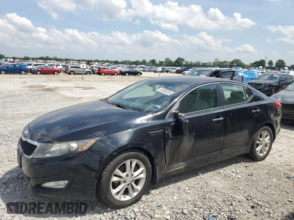 2013 Kia Optima LX with VIN 5XXGM4A73DG128954, listed as a Copart auction lot 55290235 with 181,407 mi miles and Clean Title. Bid and sale history available at carsss.com. Image 1.