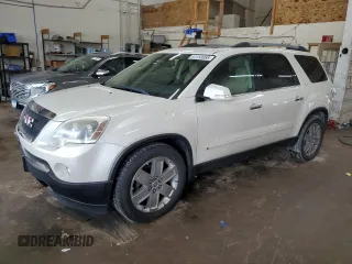2010 GMC Acadia SLT2 z VIN 1GKLVNED6AJ124684, wystawiony jako Copart lot #61153055 z przebiegiem 190 640 mil mil oraz Czysty tytuł • Clean title. Historia ofert i sprzedaży dostępna na DreamBid. Obrazek 1.