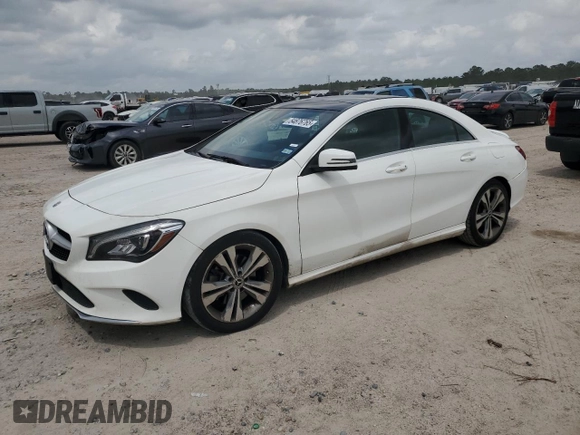 2019 Mercedes-Benz CLA 250 z VIN WDDSJ4EB9KN768336, wystawiony jako Copart lot #54876765 z przebiegiem 147 086 mil mil oraz Czysty tytuł • Clean title. Historia ofert i sprzedaży dostępna na DreamBid. Obrazek 1.