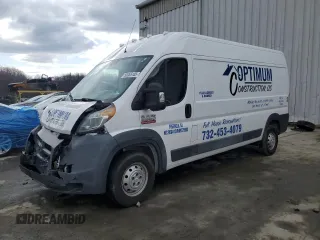 2017 Ram ProMaster Cargo with VIN 3C6TRVDG7HE539748, listed as a Copart auction lot 50065105 with 75,054 mi miles and Salvage Title. Bid and sale history available at carsss.com. Image 1.