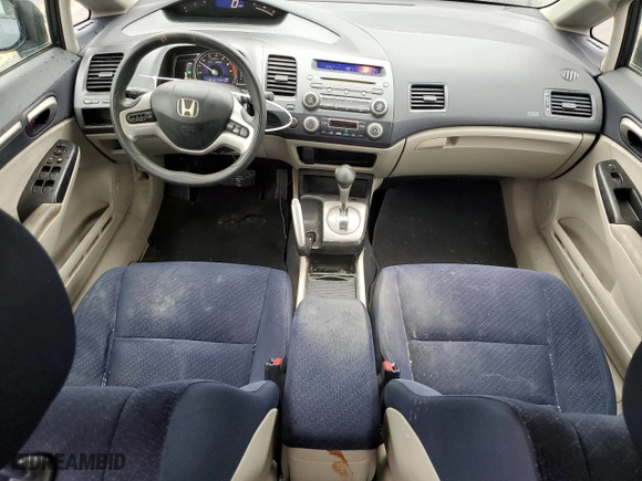 2008 Honda Civic Hybrid with VIN JHMFA36208S013492, listed as a Copart auction lot 51954115 with 176,509 mi miles and Salvage Title. Bid and sale history available at carsss.com. Image 8.