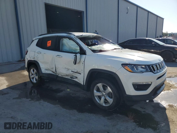 2018 Jeep Compass Altitude with VIN 3C4NJDBB8JT423289, listed as a Copart auction lot 53066075 with Not provided miles and Salvage title. Bid and sale history available at DreamBid. Image 4.