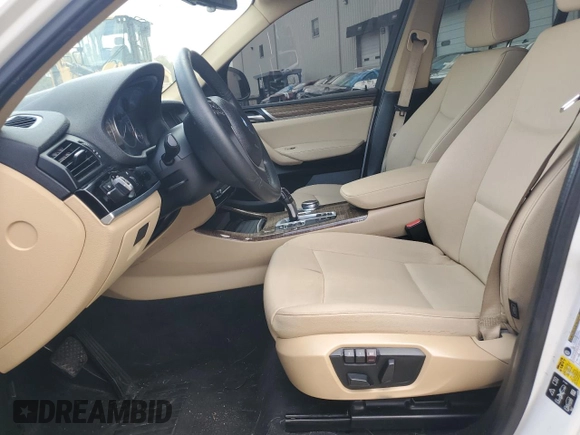 2017 BMW X3 xDrive28i z VIN 5UXWX9C58H0T09176, wystawiony jako Copart lot #53378805 z przebiegiem 116 503 mil mil oraz Czysty tytuł • Clean title. Historia ofert i sprzedaży dostępna na DreamBid. Obrazek 7.