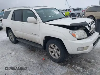 2005 Toyota 4Runner SR5 with VIN JTEBT14R850054745, listed as a IAAI auction lot 41349620 with 232,293 mi miles and . Bid and sale history available at DreamBid. Image 1.