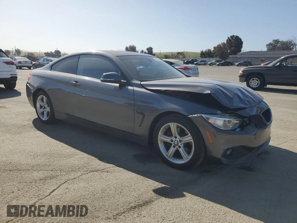 2014 BMW 4 Series 428i with VIN WBA3N7C5XEK220706, listed as a Copart auction lot 53860725 with 85,882 mi miles and Salvage title. Bid and sale history available at DreamBid. Image 4.