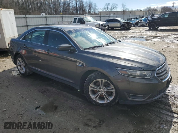 2015 Ford Taurus SEL with VIN 1FAHP2H86FG115860, listed as a Copart auction lot 43218065 with 99,548 mi miles and Salvage Title. Bid and sale history available at DreamBid. Image 4.