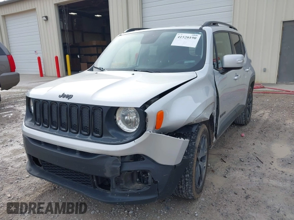 2017 Jeep Renegade Latitude with VIN ZACCJABB4HPG19706, listed as a IAAI auction lot 41520190 with 180,755 mi miles and . Bid and sale history available at DreamBid. Image 6.