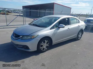 2014 Honda Civic Hybrid with VIN 19XFB4F23EE001744, listed as a IAAI auction lot 41261440 with 196,201 mi miles. Bid and sale history available at carsss.com. Image 21.