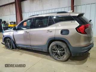 2018 GMC Terrain SLE with VIN 3GKALMEX5JL166435, listed as a Copart auction lot 41382225 with 115,746 mi miles and Salvage Title. Bid and sale history available at carsss.com. Image 2.
