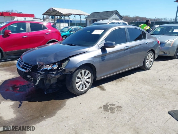 2014 Honda Accord Sedan EX with VIN 1HGCR2F76EA268265, listed as a IAAI auction lot 41890340 with 153,605 mi miles. Bid and sale history available at carsss.com. Image 18.
