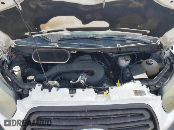 2015 Ford Transit Cargo with VIN 1FTNR2CM6FKB10988, listed as a Copart auction lot 52598375 with 236,383 mi miles and Clean Title. Bid and sale history available at carsss.com. Image 12.