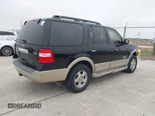 2008 Ford Expedition Eddie Bauer z VIN 1FMFU17528LA33268, wystawiony jako IAAI lot #41583338 z przebiegiem 183 191 mil mil oraz . Historia ofert i sprzedaży dostępna na DreamBid. Obrazek 4.