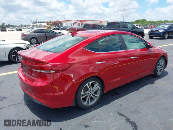 2017 Hyundai Elantra Value Edition z VIN KMHD84LF4HU073311, wystawiony jako IAAI lot #42253144 z przebiegiem 38 127 mil mil oraz . Historia ofert i sprzedaży dostępna na DreamBid. Obrazek 4.