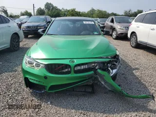 2016 BMW M3 with VIN WBS8M9C55G5G41642, listed as a Copart auction lot 58733145 with 85,075 mi miles and Salvage title. Bid and sale history available at DreamBid. Image 5.