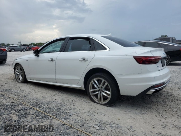 2020 Audi A4 Premium Plus with VIN WAUENAF48LN010478, listed as a Copart auction lot 58715525 with 36,852 mi miles and Non repairable. Bid and sale history available at DreamBid. Image 2.