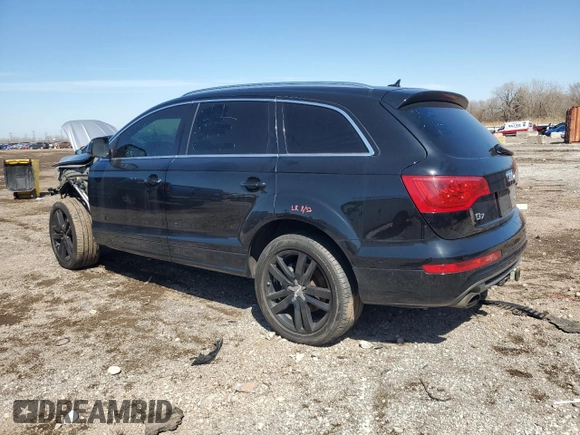 2015 Audi Q7 S line Prestige with VIN WA1DGAFE6FD008783, listed as a Copart auction lot 51765715 with 72,999 mi miles and Salvage title. Bid and sale history available at DreamBid. Image 2.