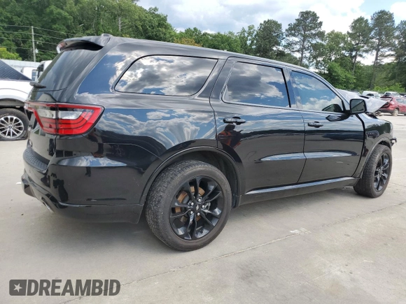 2020 Dodge Durango R/T z VIN 1C4SDHCT3LC393741, wystawiony jako Copart lot #56969185 z przebiegiem Nie podano mil oraz Szkoda całkowita • Salvage title. Historia ofert i sprzedaży dostępna na DreamBid. Obrazek 3.