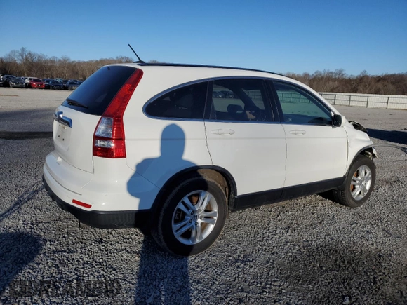 2011 Honda CR-V EX-L with VIN JHLRE3H70BC007448, listed as a Copart auction lot 88019035 with 137,593 mi miles and Salvage Title. Bid and sale history available at carsss.com. Image 3.