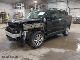 2015 Jeep Renegade Latitude with VIN ZACCJABT0FPB72140, listed as a IAAI auction lot 41882812 with 126,305 mi miles. Bid and sale history available at carsss.com. Image 17.