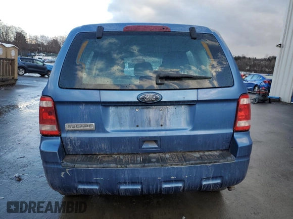 2010 Ford Escape XLS with VIN 1FMCU9C7XAKD33807, listed as a Copart auction lot 45134905 with 190,936 mi miles and Salvage title. Bid and sale history available at DreamBid. Image 6.