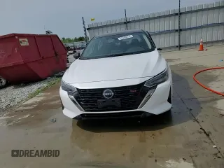 2025 Nissan Sentra SR with VIN 3N1AB8DV9SY262386, listed as a Copart auction lot 54690255 with Not provided miles and Salvage title. Bid and sale history available at DreamBid. Image 13.