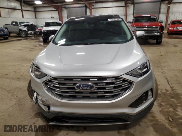 2019 Ford Edge Titanium with VIN 2FMPK4K92KBB68733, listed as a Copart auction lot 47167105 with 76,056 mi miles and Clean Title. Bid and sale history available at carsss.com. Image 5.