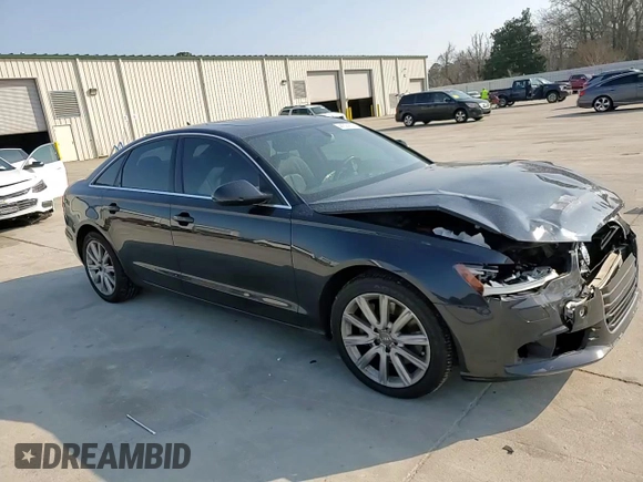 2015 Audi A6 2.0T Premium with VIN WAUCFAFC5FN008445, listed as a Copart auction lot 44324535 with 130,515 mi miles and Salvage Title. Bid and sale history available at carsss.com. Image 11.