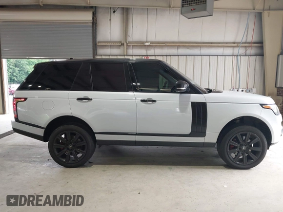 2016 Land Rover Range Rover HSE with VIN SALGS2KF7GA249348, listed as a IAAI auction lot 42618077 with 108,916 mi miles and . Bid and sale history available at DreamBid. Image 13.