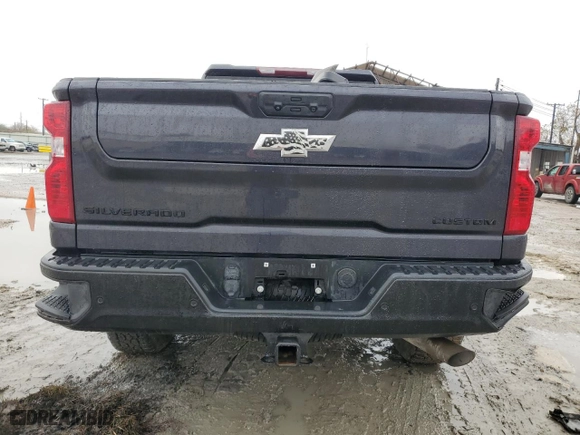 2024 Chevrolet Silverado 2500HD Custom with VIN 2GC4YME79R1201565, listed as a Copart auction lot 89122355 with 11,554 mi miles and Salvage Title. Bid and sale history available at carsss.com. Image 6.