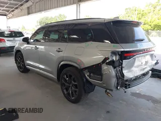 2025 Lexus TX 500h F Sport Premium with VIN 5TDABAB62SS009112, listed as a IAAI auction lot 42456147 with 2,490 mi miles and . Bid and sale history available at DreamBid. Image 3.