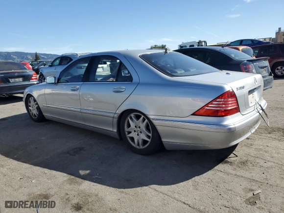 2006 Mercedes-Benz S-Class 3.7L with VIN WDBNF67J06A482377, listed as a Copart auction lot 44619455 with 155,669 mi miles and Clean Title. Bid and sale history available at carsss.com. Image 2.