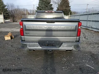 2019 Chevrolet Silverado 1500 LTZ with VIN 1GCRYGED4KZ282341, listed as a Copart auction lot 87310784 with 60,814 mi miles and Salvage Title. Bid and sale history available at carsss.com. Image 6.