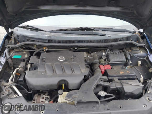 2007 Nissan Versa 1.8 SL with VIN 3N1BC11E67L420474, listed as a IAAI auction lot 41887735 with 199,094 mi miles. Bid and sale history available at carsss.com. Image 10.