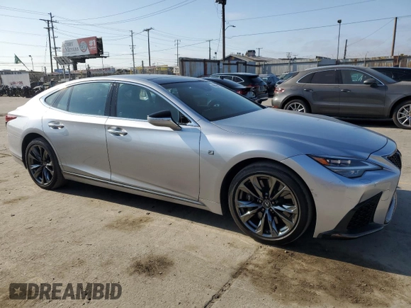 2021 Lexus LS z VIN JTHF51GF2M5008720, wystawiony jako Copart lot #58094635 z przebiegiem 29 010 mil mil oraz Szkoda całkowita • Salvage title. Historia ofert i sprzedaży dostępna na DreamBid. Obrazek 4.