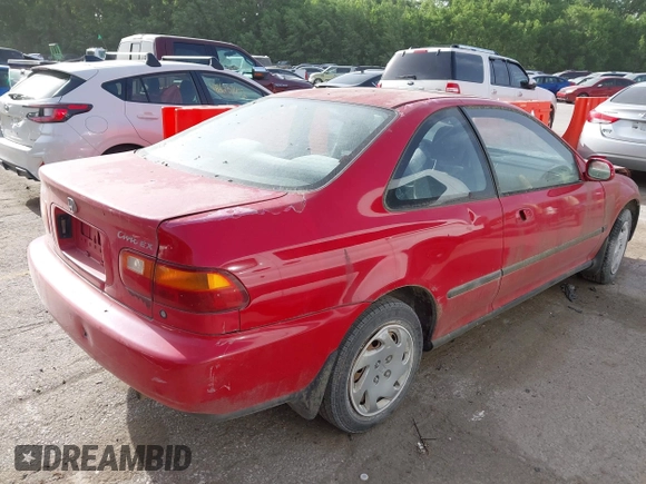 1994 Honda Civic z VIN 1HGEJ1120RL042495, wystawiony jako IAAI lot #42256800 z przebiegiem 204 633 mil mil oraz . Historia ofert i sprzedaży dostępna na DreamBid. Obrazek 4.
