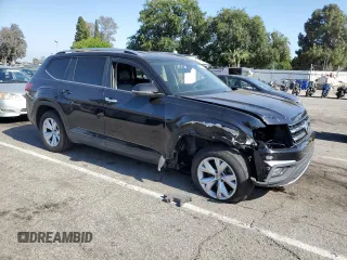 2019 Volkswagen Atlas SE with VIN 1V2DR2CA5KC537910, listed as a Copart auction lot 57333145 with 181,102 mi miles and Salvage title. Bid and sale history available at DreamBid. Image 4.