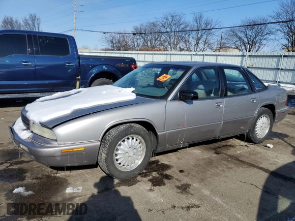 1996 Buick Regal with VIN 2G4WF52K5T1503614, listed as a Copart auction lot 45610685 with 164,255 mi miles and Salvage Title. Bid and sale history available at DreamBid. Image 1.