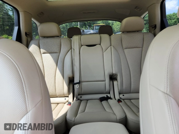 2018 Audi Q7 Premium Plus with VIN WA1LHAF71JD018852, listed as a Copart auction lot 60779375 with 84,760 mi miles and Salvage title. Bid and sale history available at DreamBid. Image 10.