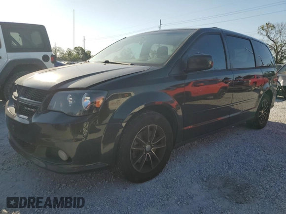 2017 Dodge Grand Caravan GT with VIN 2C4RDGEG0HR848262, listed as a Copart auction lot 53818705 with 344,705 mi miles and Clean Title. Bid and sale history available at DreamBid. Image 1.