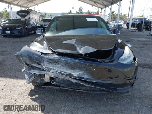 2019 Tesla Model 3 Mid Range with VIN 5YJ3E1EA1KF410297, listed as a IAAI auction lot 41841991 with 176,254 mi miles. Bid and sale history available at carsss.com. Image 6.