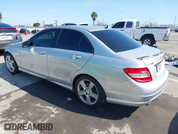 2010 Mercedes-Benz C-Class C 300 Sport with VIN WDDGF5EB8AR126050, listed as a IAAI auction lot 41969864 with 194,115 mi miles. Bid and sale history available at carsss.com. Image 3.