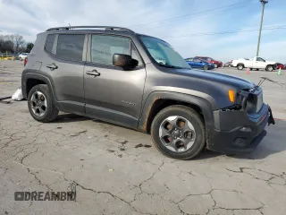 2018 Jeep Renegade Sport with VIN ZACCJAAB6JPG70163, listed as a Copart auction lot 45345065 with 89,540 mi miles and Salvage Title. Bid and sale history available at DreamBid. Image 4.