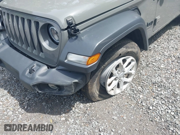 2023 Jeep Wrangler Willys с VIN 1C4HJXDG3PW619148, выставлен на аукционе IAAI как лот 42321982 с пробегом 24 277 миль миль и . История ставок и продаж доступна на DreamBid. Изображение 6.