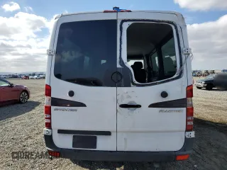 2016 Mercedes-Benz Sprinter Passenger with VIN 8BRPE7DDXGE123239, listed as a Copart auction lot 80139494 with 59,255 mi miles and Salvage Title. Bid and sale history available at carsss.com. Image 6.